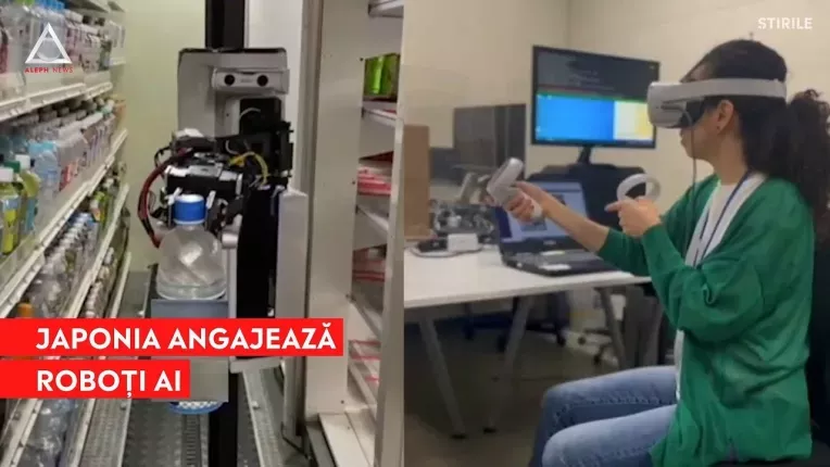 Japonia angajeaza roboti bazati pe inteligenta artificiala