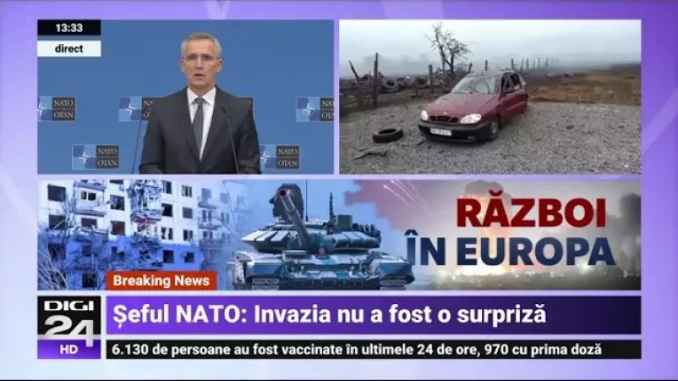 Jens Stoltenberg: "Rusia foloseste forta pentru a incerca sa rescrie istoria"