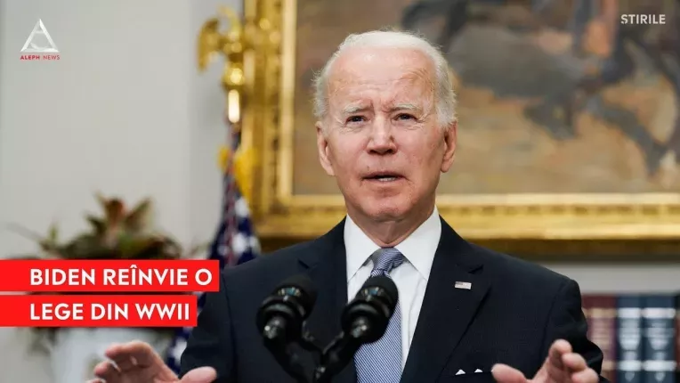 Joe Biden a semnat Legea de Imprumut si Inchiriere pentru Ucraina