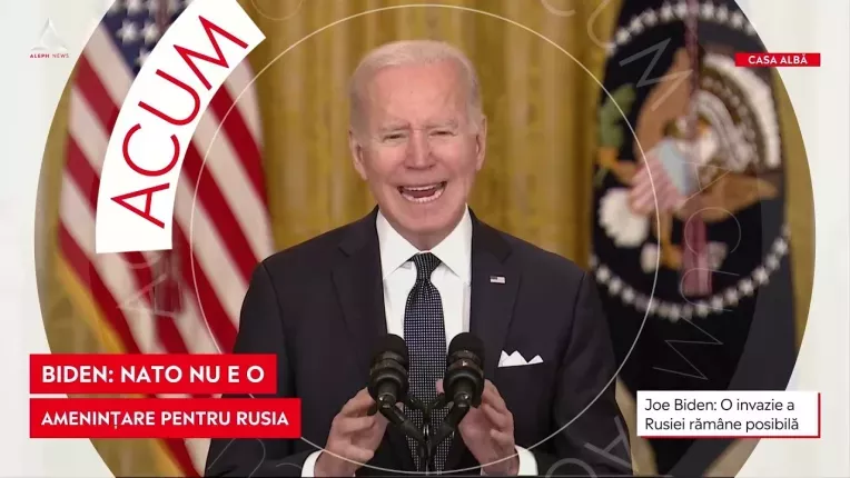 Joe Biden: Daca Rusia ataca, vom impune sanctiuni mai dure decat in cazul Crimeei