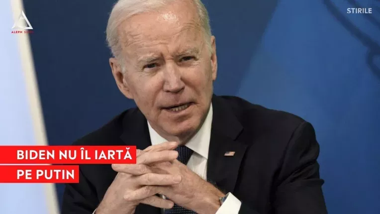 Joe Biden il numeste din nou pe Putin "criminal de razboi"