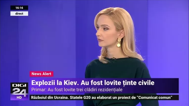 Kievul este atacat cu rachete rusesti in timp ce liderii mondiali se intalnesc la summitul G20