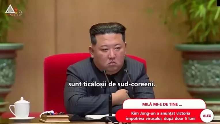 Kim Jong-Un a anuntat victoria impotriva virusului