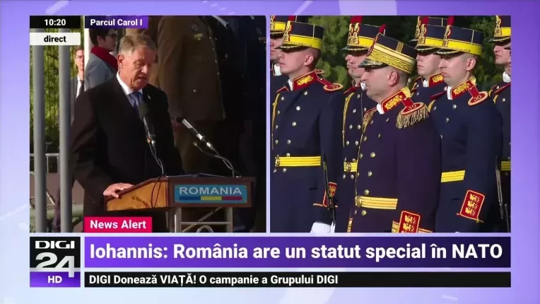 Klaus Iohannis: Este vital sa investim in propriile noastre forte de aparare