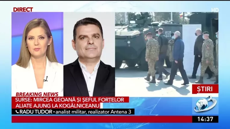 Klaus Iohannis si Jens Stoltenberg, Secretarul General al NATO, vizita la Baza Militara de la Mihail Kogalniceanu