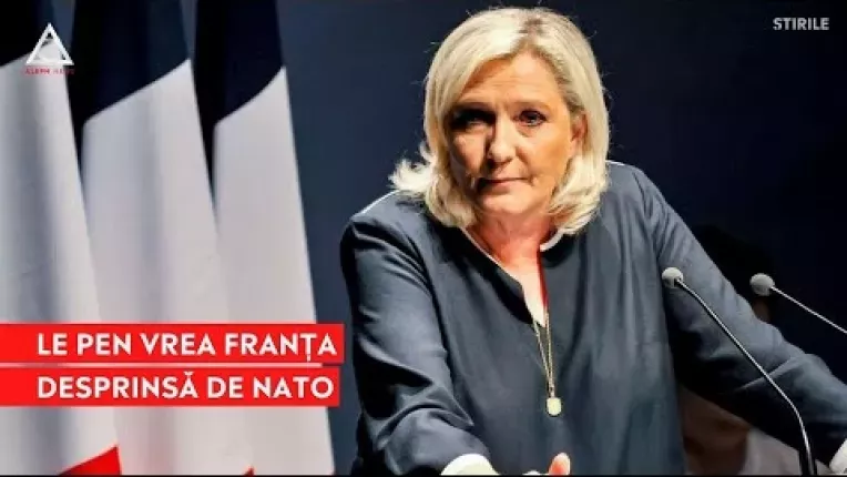 Le Pen vrea sa scoata Franta din NATO
