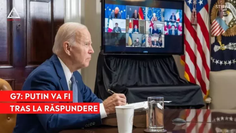 Liderii G7 promit ca Putin va fi tras la raspundere