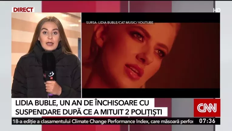 Lidia Buble, un an de inchisoare cu suspendare dupa ce a mituit doi politisti