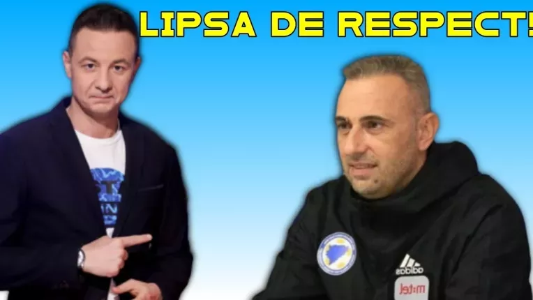 "Lipsa de respect!" Haos la conferinta Bosniei de dinaintea meciului cu Romania! Ce s-a intamplat?!