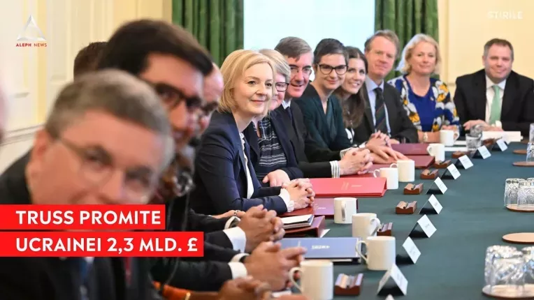Liz Truss promite sa sprijine Ucraina