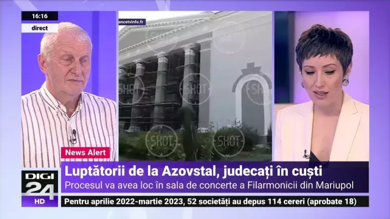 Luptatorii de la Azovstal vor fi judecati in custi de fier. Procesul va fi tinut in Mariupol