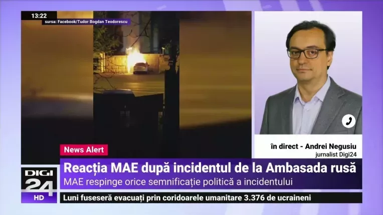 MAE face apel ca Ambasada Federatiei Ruse "sa manifeste retinere maxima"