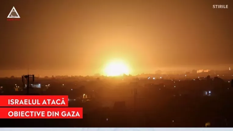 Mai multe obiective militare din Fasia Gaza au fost bombardate de armata israeliana
