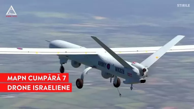 MApN cumpara sisteme de drone din Israel, in valoare de aproape 1,9 miliarde de lei