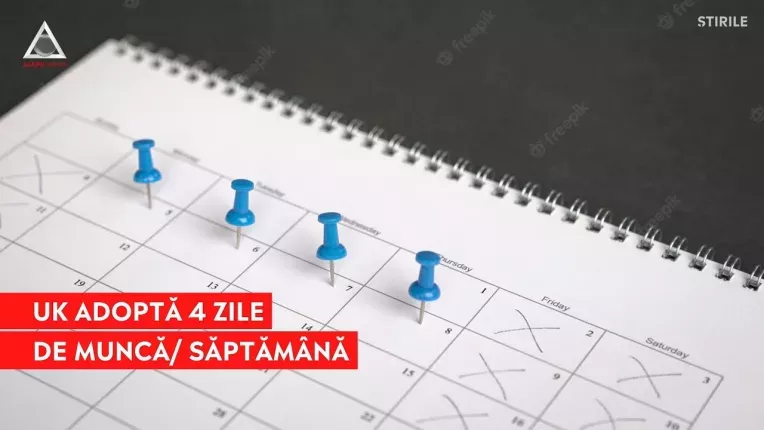 Marea Britanie trece la 4 zile de munca/saptamana