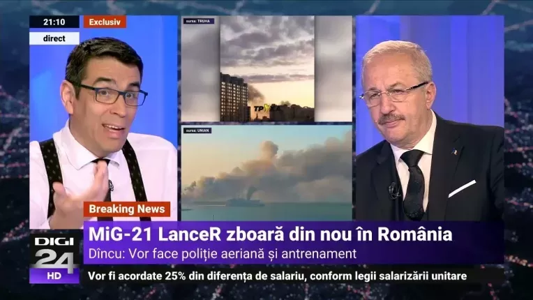 MiG 21 ale armatei romane zboara din nou. Dincu: Decizia, luata "pe baza unor analize serioase"