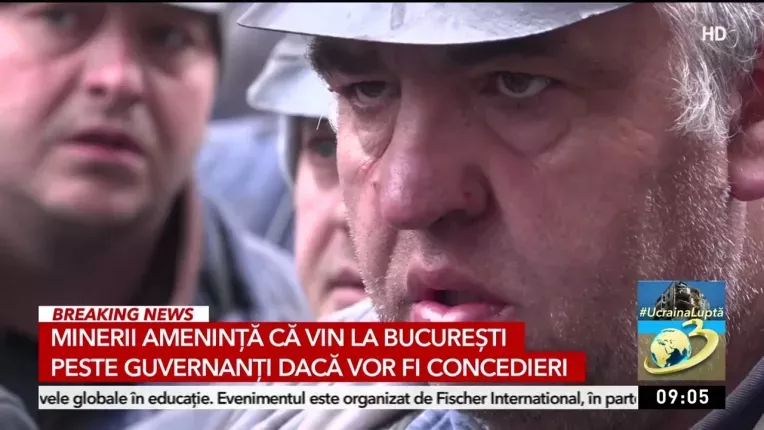 Minerii cer stare de urgenta in energie si ameninta cu venirea la Bucuresti