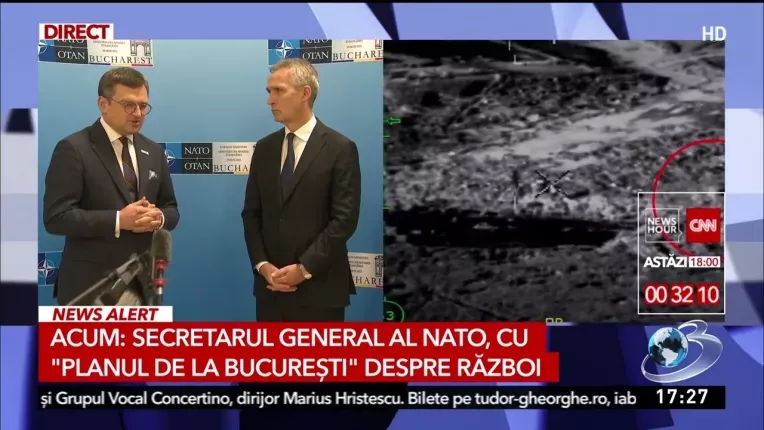 Ministrul Afacerilor Externe din Ucraina, apel la NATO pentru livrarea de armament: Putem invinge Russia