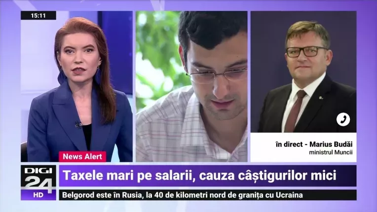 Ministrul Muncii: Romania nu este o tara cu o fiscalitate foarte mare