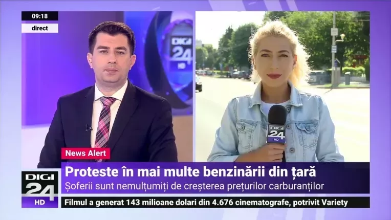 Motorina si benzina de 1 leu. Soferii au blocat mai multe benzinarii, protestand fata de pretul mare