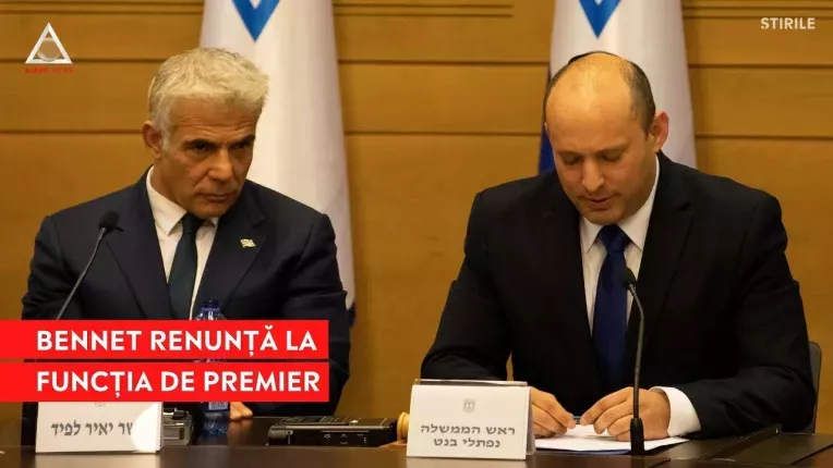 Naftali Bennett se retrage din functia de premier al Israelului. Parlamentul va fi dizolvat