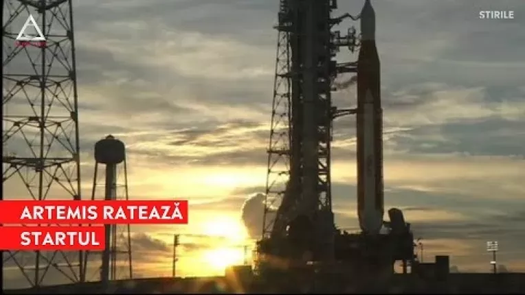 NASA a amanat lansarea Artemis 1