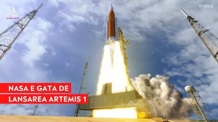 NASA se pregateste de lansarea Artemis 1