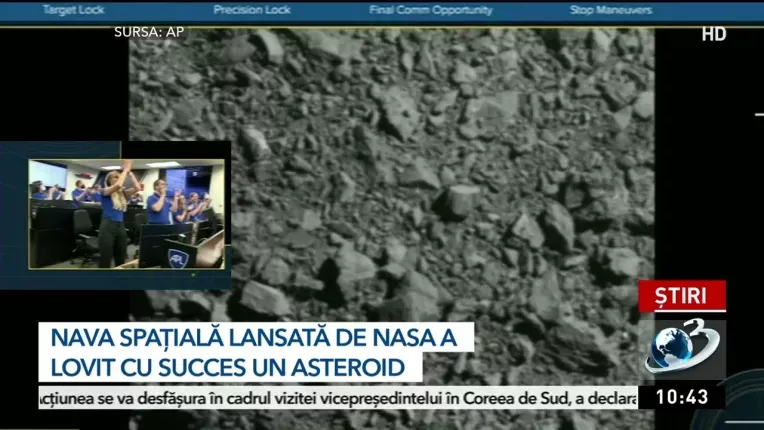 Nava spatiala DART, lansata de NASA, a lovit cu succes un asteroid pentru a-i devia traiectoria