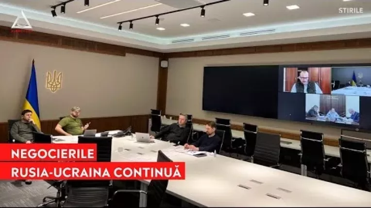 Negocierile Rusia-Ucraina. Delegatiile s-au intalnit online