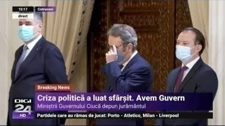 Noul Guvern a depus juramantul. Iohannis: A fost nevoie sa se treaca peste multe orgolii