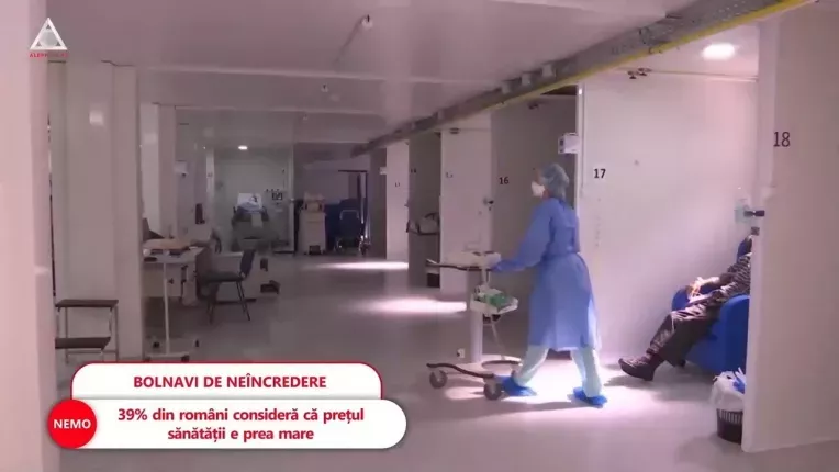 Numai 1 roman din 4 mai crede in sistemul sanitar din Romania