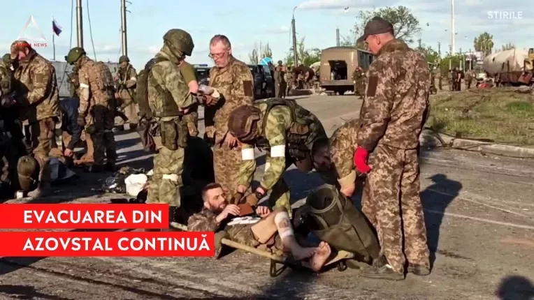 Operatiunea de evacuare din Azovstal continua