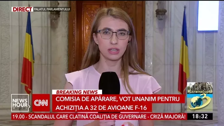 Parlamentarii aproba achizitia de avioane F16 la mana a doua