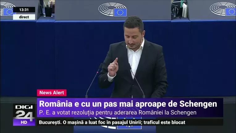 Parlamentul European a votat pentru aderarea Romaniei la Schengen