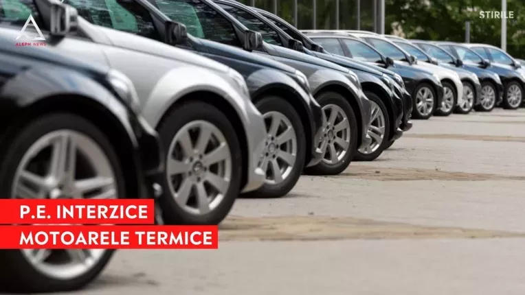 Parlamentul European interzice masinile cu motoare termice