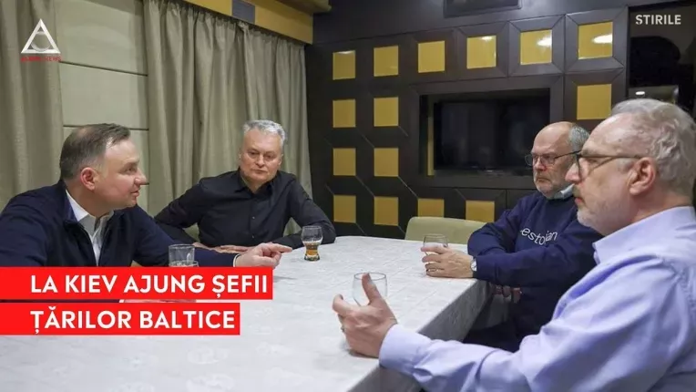 Patru sefi de stat din Europa se intalnesc astazi cu Zelenski, la Kiev