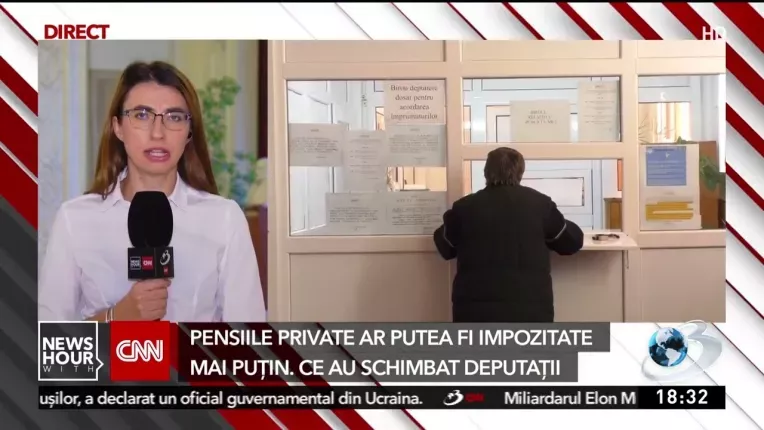 Pensiile private ar putea fi impozitate mai putin