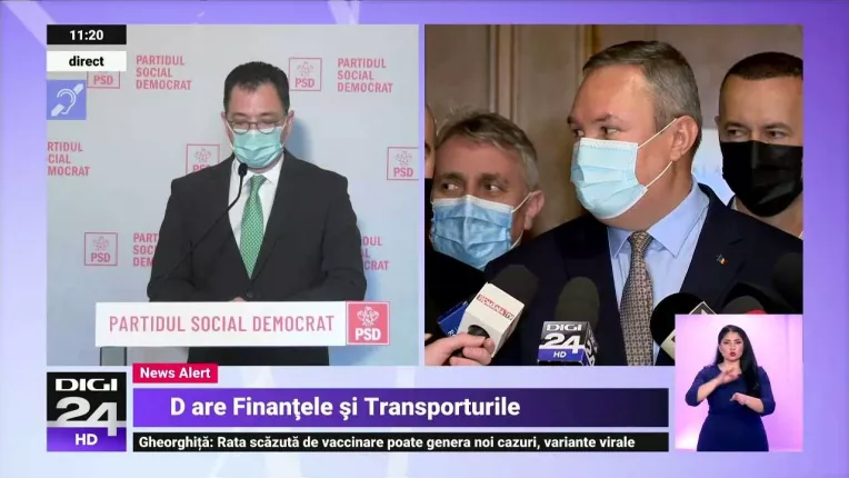 PNL, PSD si UDMR merg impreuna la consultari. Ce ministere vor avea social-democratii