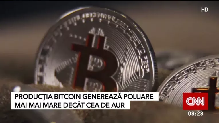 Poluarea generata de criptomonede, de noua ori mai mare decat la extractia de aur