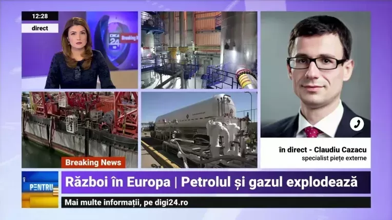 Pretul gazelor in Europa a atins un nou maxim istoric. Luni a crescut cu 79%