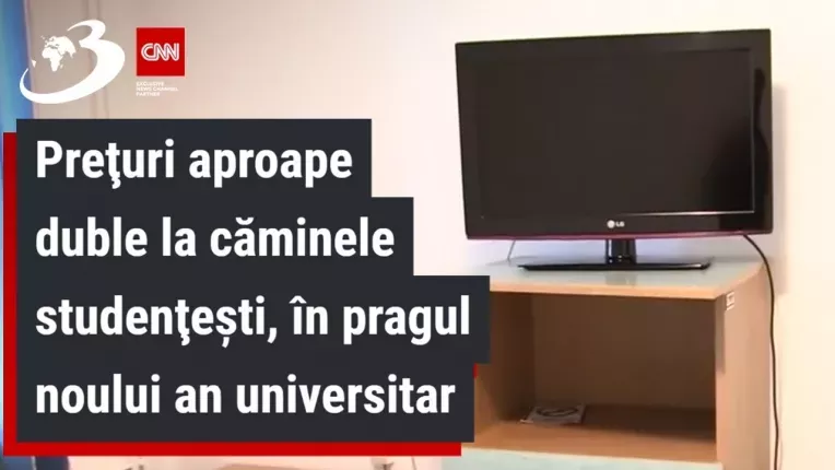 Preturi aproape duble la caminele studentesti, in pragul noului an universitar
