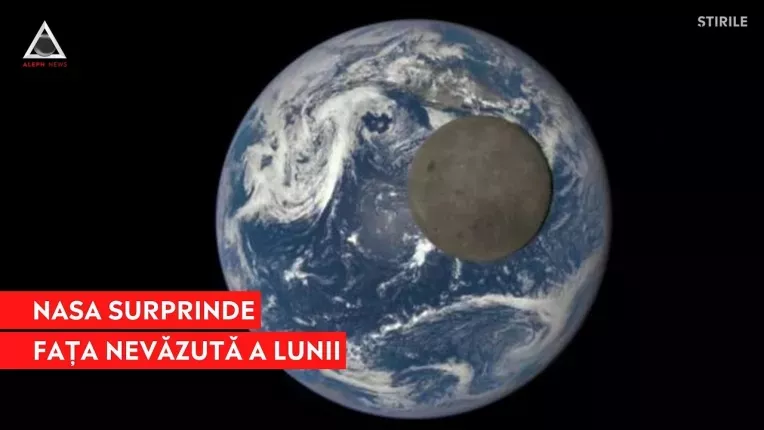 Primele imagini cu fata nevazuta a lunii