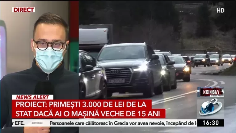 Primesti 3.000 de lei de la stat daca ai o masina veche de 15 ani