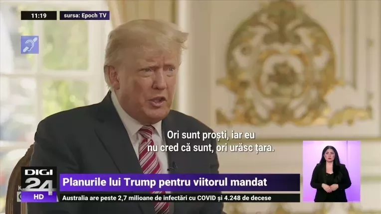 Primul lucru pe care l-ar face Donald Trump daca ar fi din nou presedinte