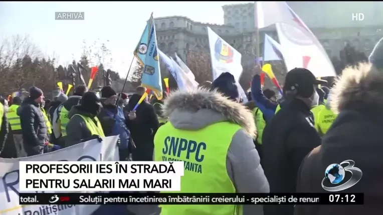 Profesorii ies in strada astazi! Dascalii cer salarii mai mari