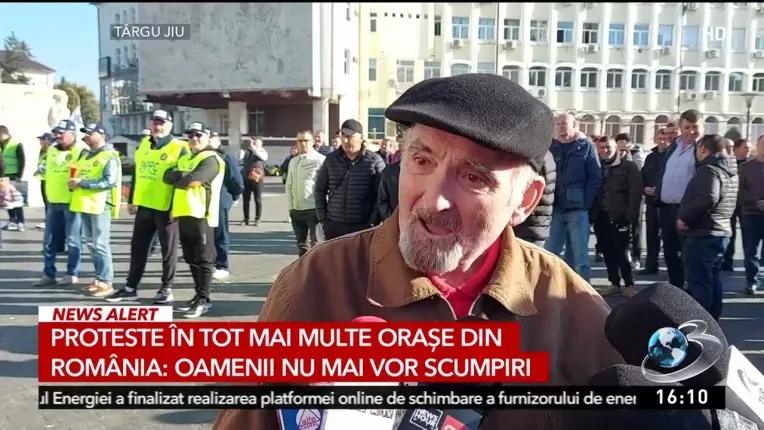 Proteste in tot mai multe orase din Romania
