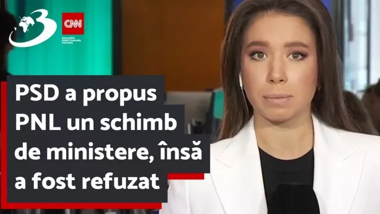 PSD a propus PNL un schimb de ministere, insa a fost refuzat