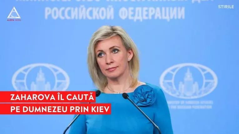 Purtatoarea de cuvant a Ministerului rus de Externe il cauta pe Dumnezeu prin Kiev