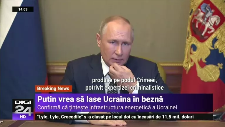 Putin ameninta dupa bombardarea Ucrainei: "Raspunsul Rusiei va fi fara mila"