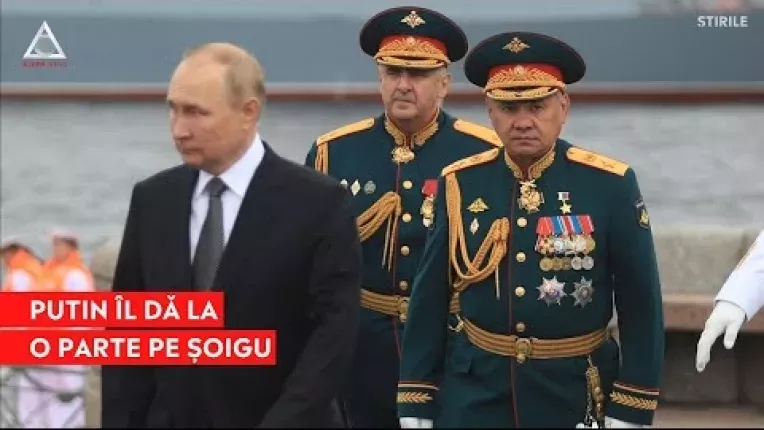 Putin il inlatura pe Serghei Soigu din linia intai de comanda